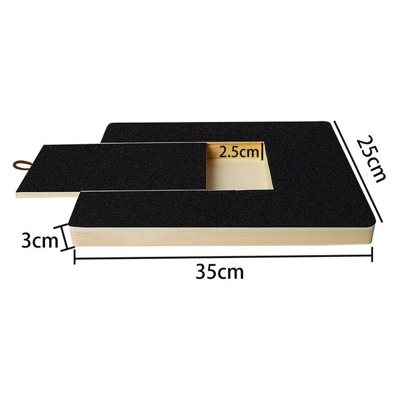Solid Wood Pet Nail Grinding Board for Cats and Dogs