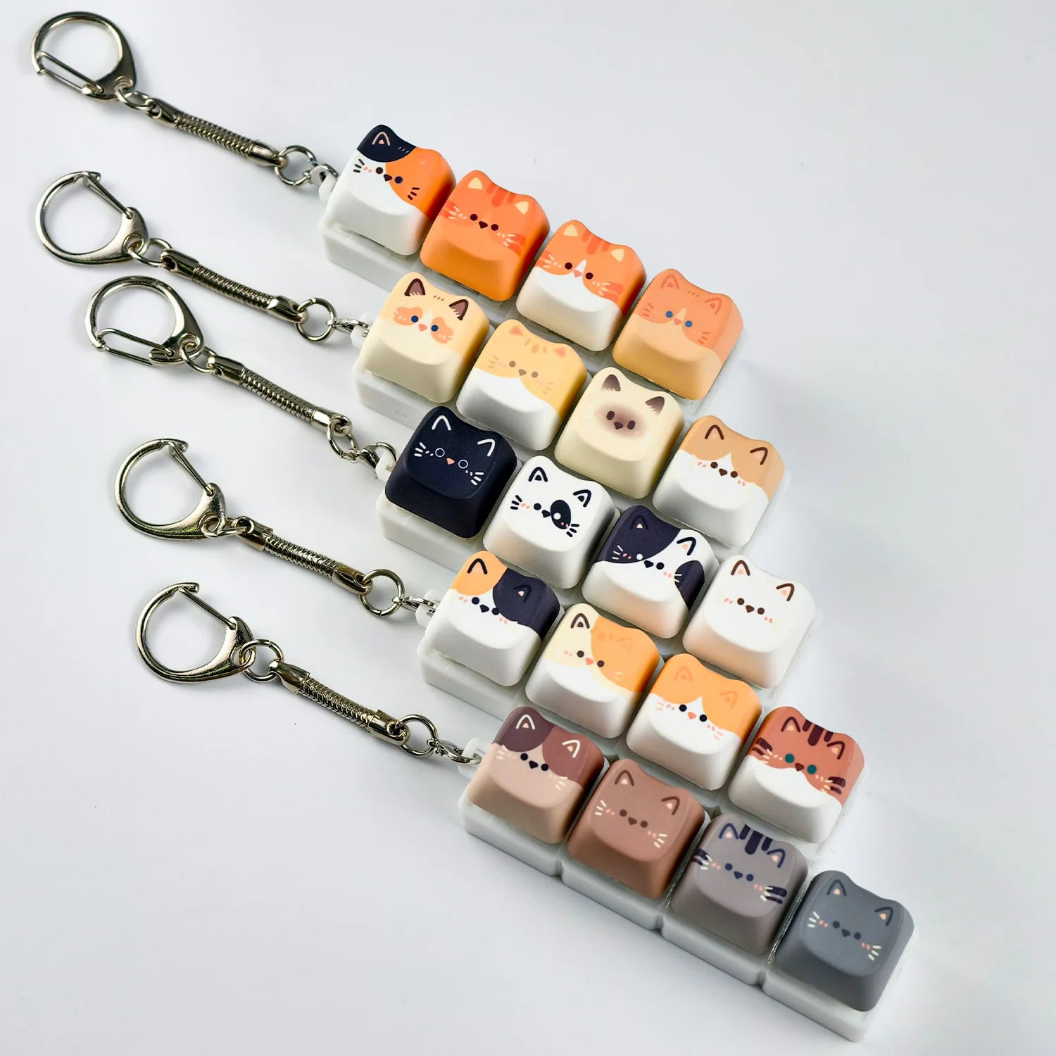 Cat Keyboard Switch Keychain
