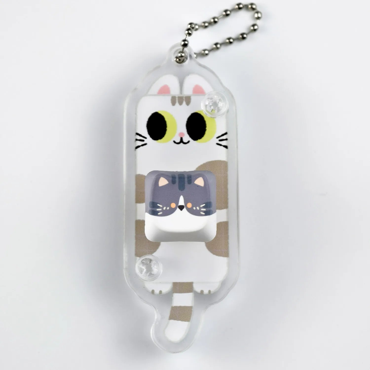 Cat Keyboard Switch Keychain