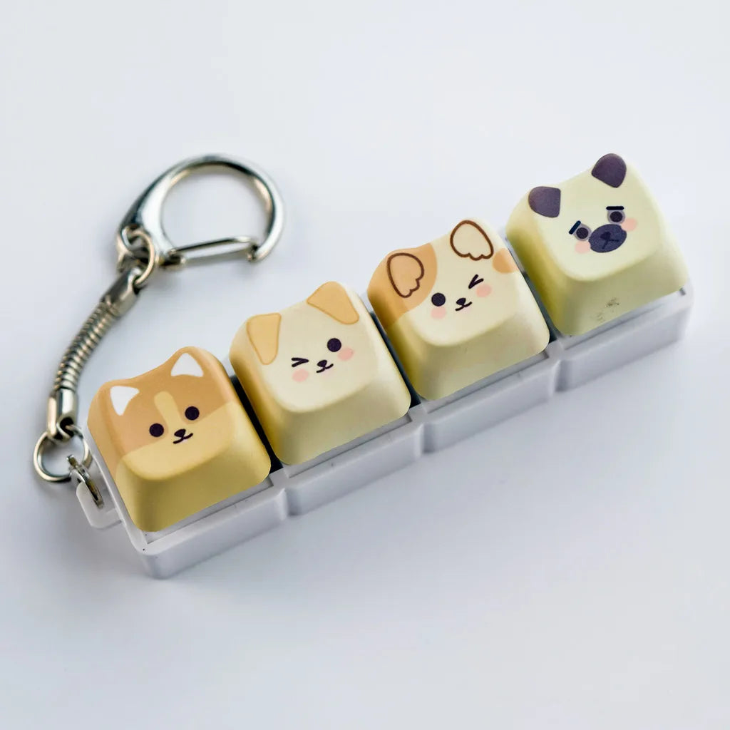 Cat Keyboard Switch Keychain