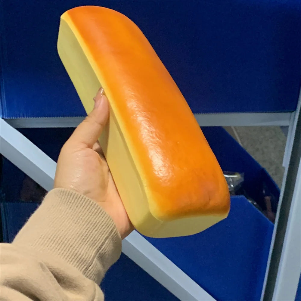 Jumbo Cheese Sponge Squishy