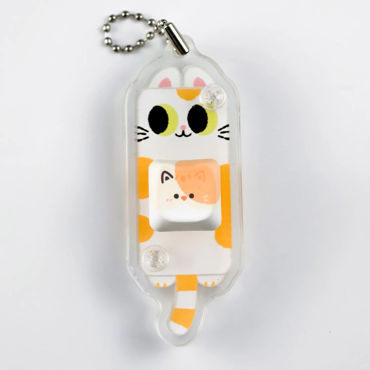 Cat Keyboard Switch Keychain