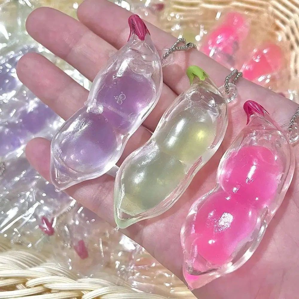 Bean Squishy Keychain