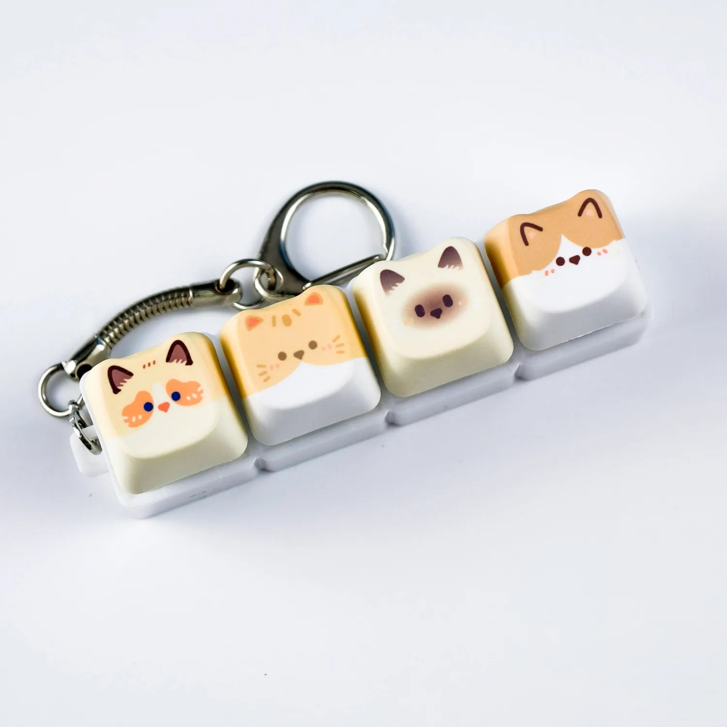 Cat Keyboard Switch Keychain