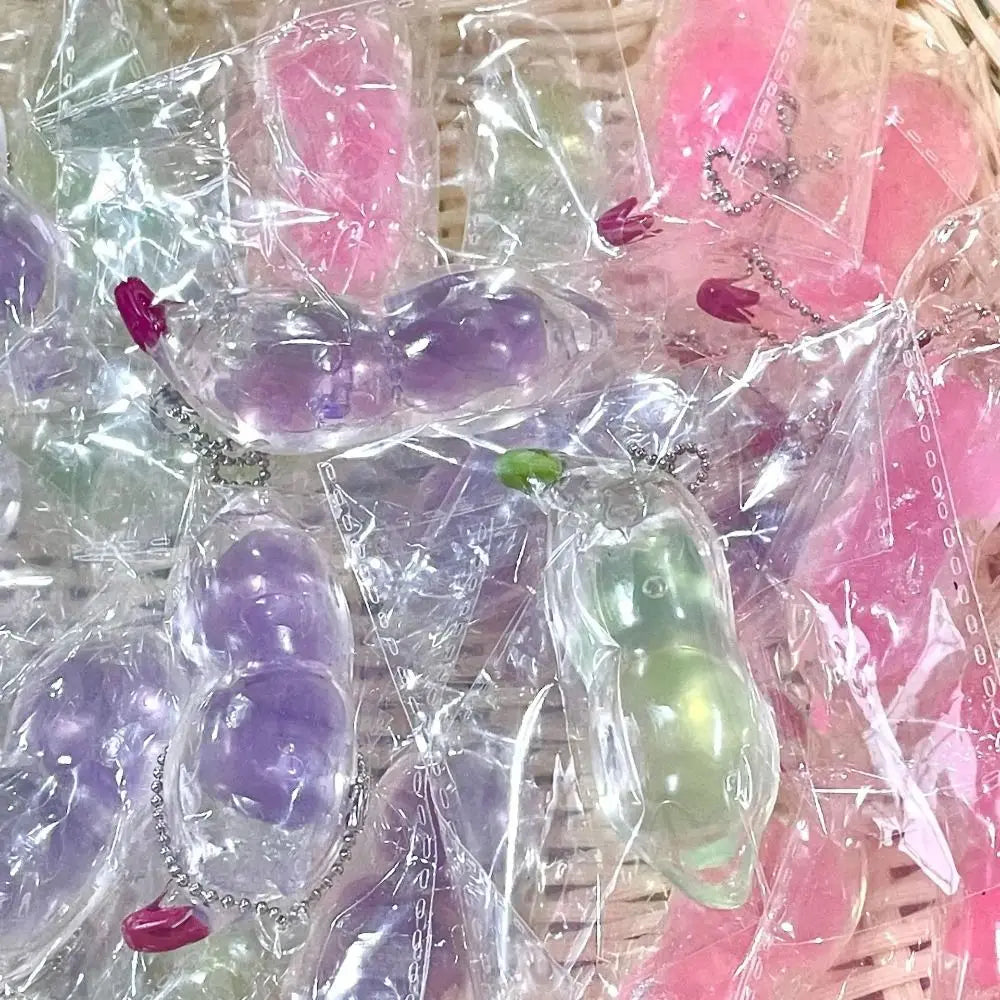 Bean Squishy Keychain