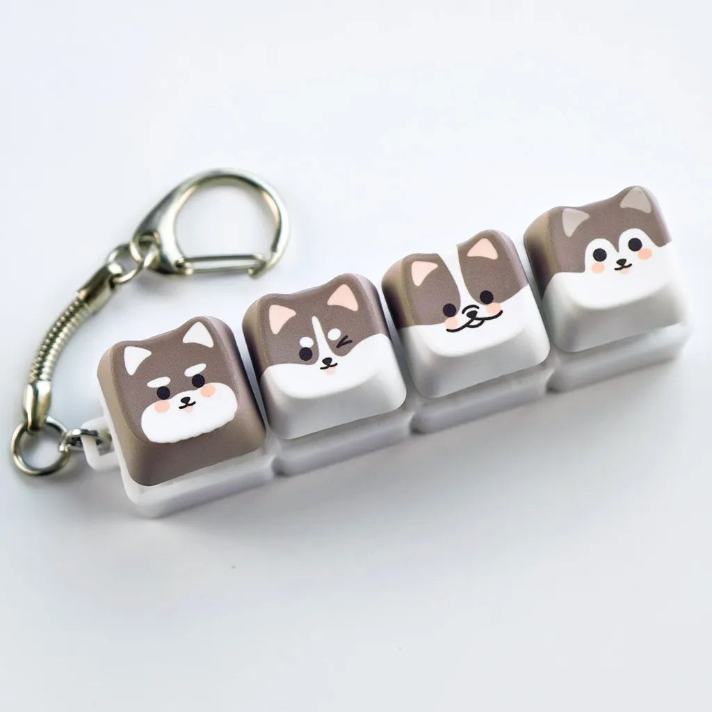 Cat Keyboard Switch Keychain
