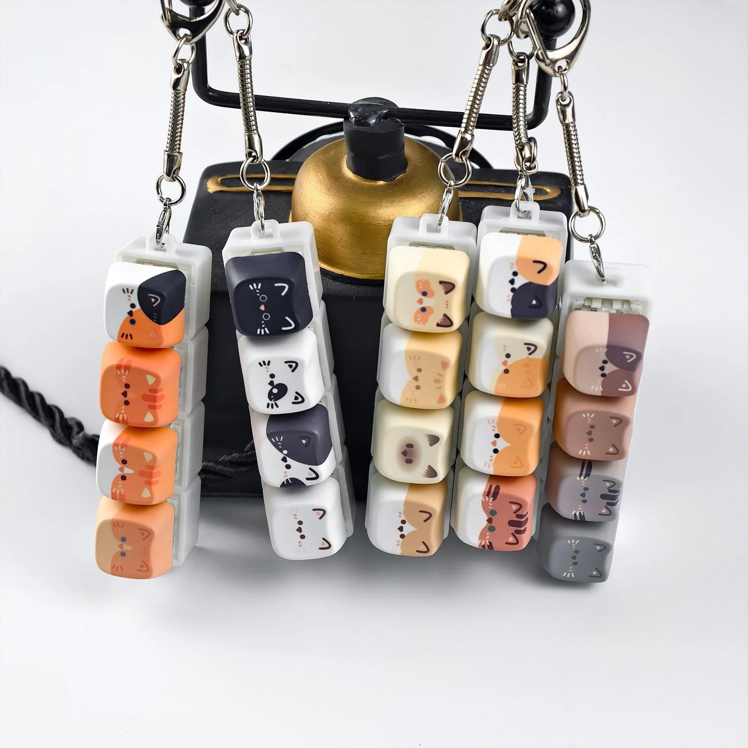 Cat Keyboard Switch Keychain