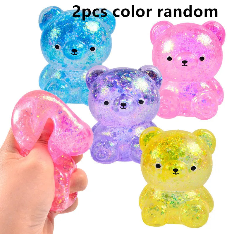 Glitter Bear Squishy