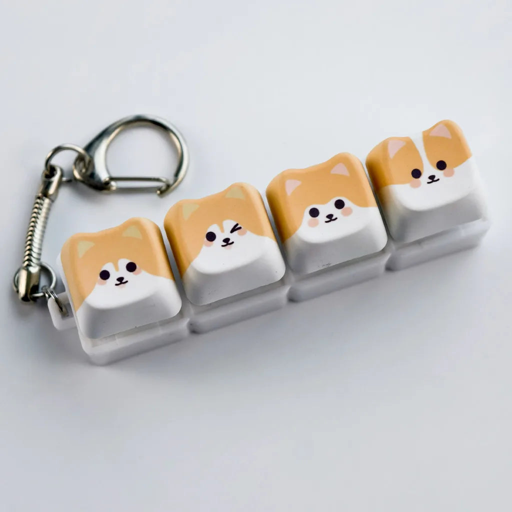 Cat Keyboard Switch Keychain
