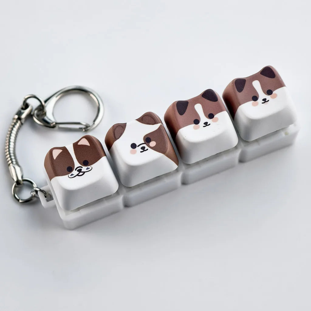 Cat Keyboard Switch Keychain