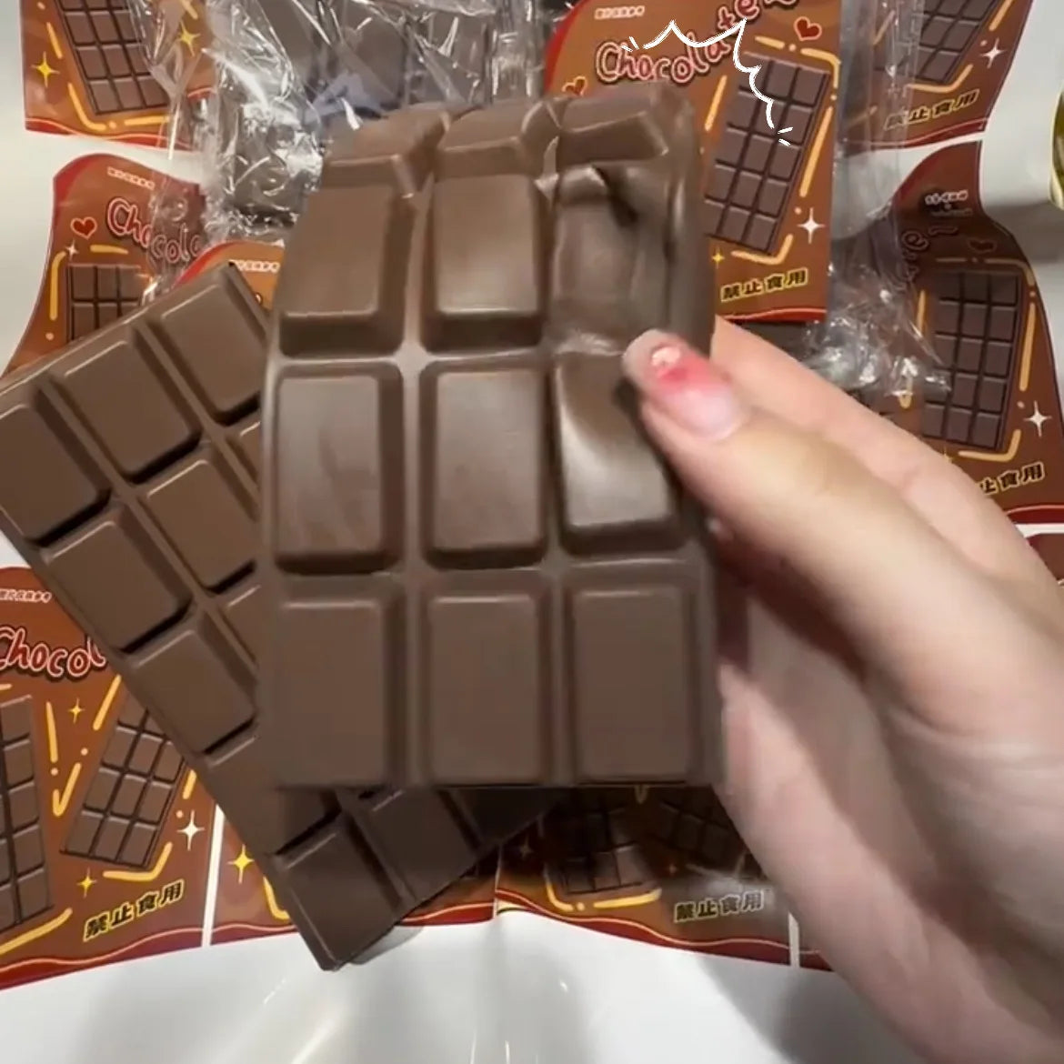 Slow Rising Chocolate Bar Squishy