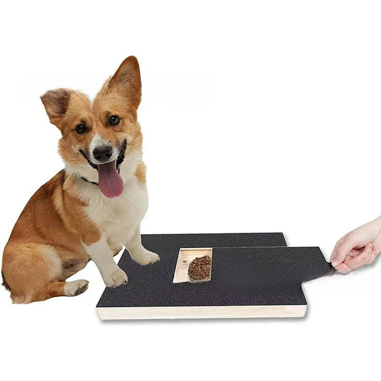 Solid Wood Pet Nail Grinding Board for Cats and Dogs